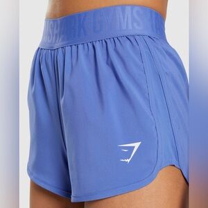 Gymshark Training Loose Fit Shorts- Court Blue- XS